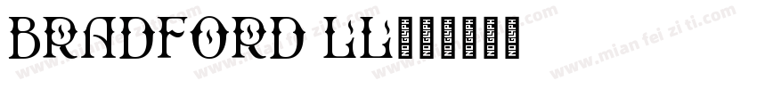 Bradford LL字体转换